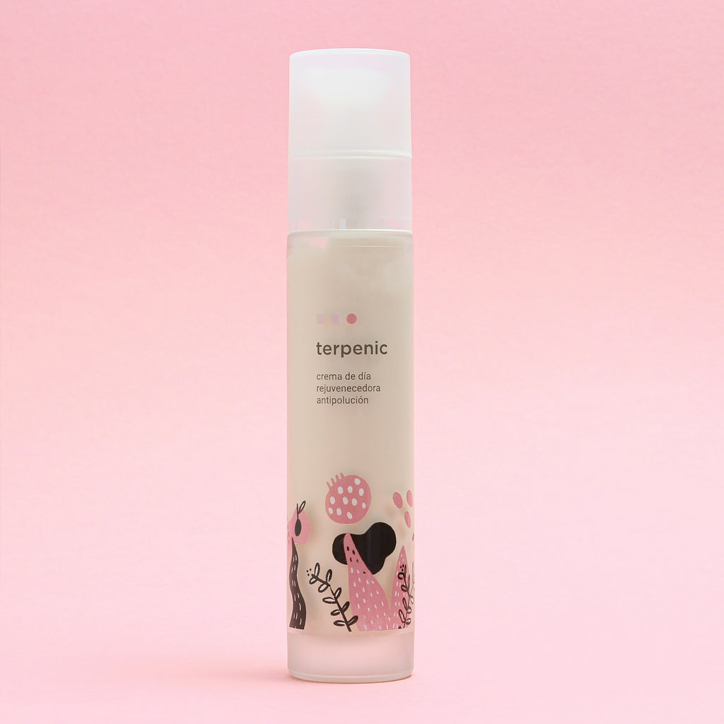 Terpenic Day Cream Day Cream - Rejuvenating Anti-Pollution Day Cream with pump applicator