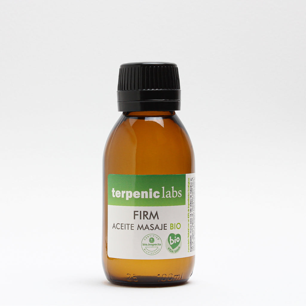 Terpenic Euraderm organic firming massage oil 100ml bottle